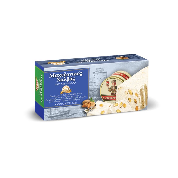 Makedonikos Halva mit Mandeln 400gr