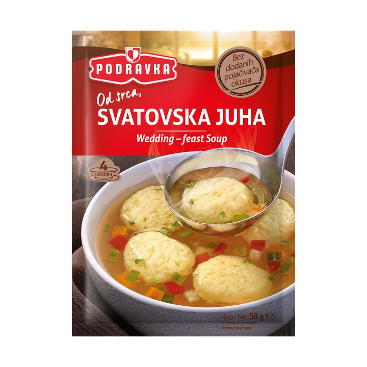 Podravka Hochzeitsuppe 58gr 