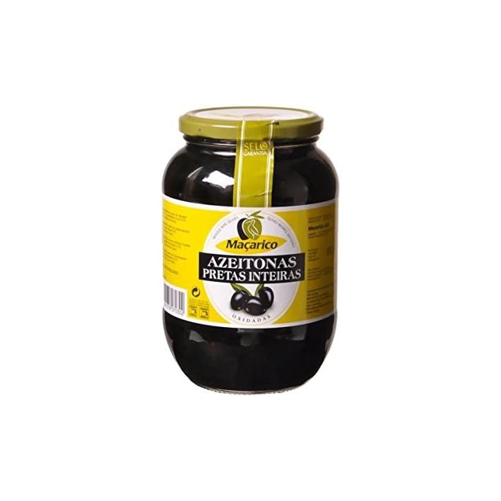 Macarico Azeitonas Pretas schwarze Oliven 850gr