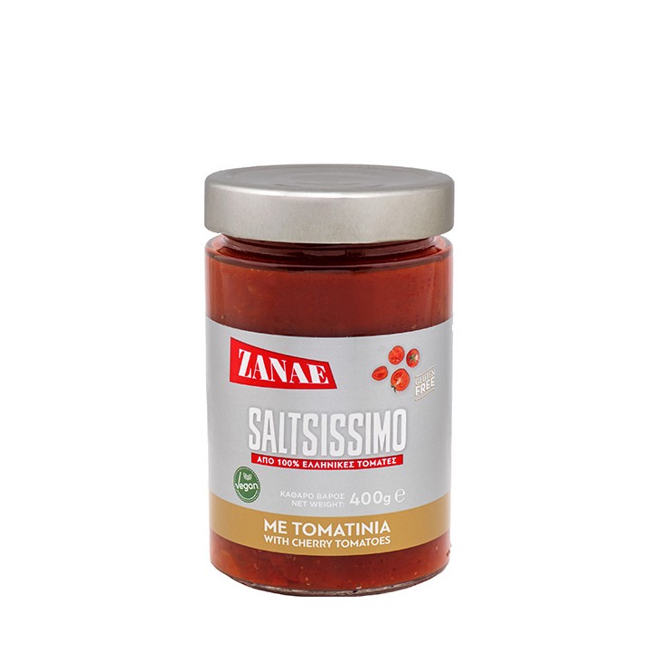 Zanae - Tomatensauce mit Kirschtomaten 400gr 