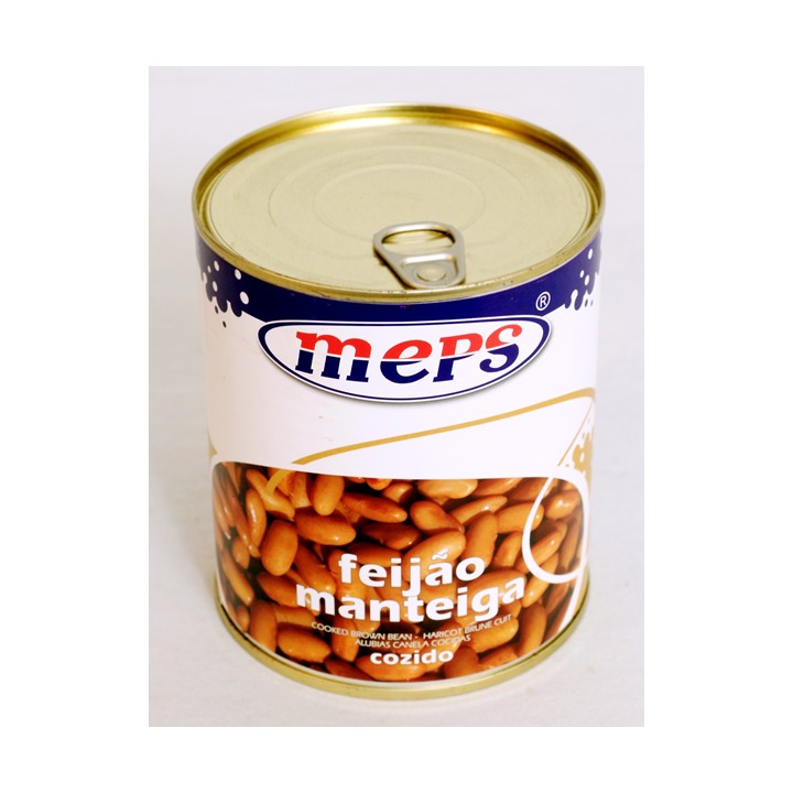 Meps Feijao Manteiga Braune Bohnen 820g