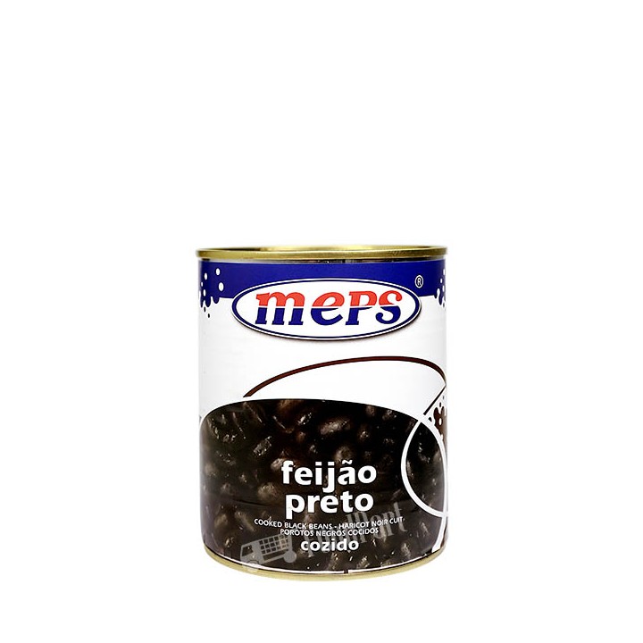 Meps Feijao Preto Schwarze Bohnen 820g