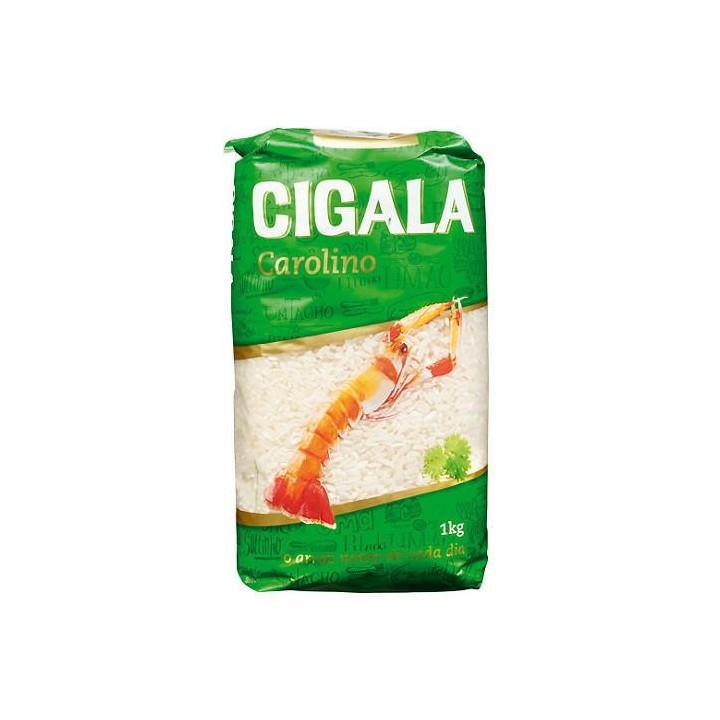 Reis Cigala Arroz Carolino 1Kg (Grün)